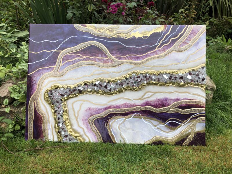 "Amethyst" by Katey Meeks. © 2023 Katey Meeks Art Studios. All rights Reserved.